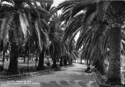 B69532 Italia Ventimiglia Giardini Pubblici italy
