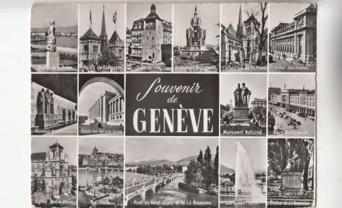 BF32991 Geneve Schweiz Vorder-/Rückseite Bild