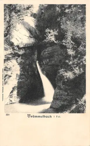BF35274 Trummelbach I Fall Schweiz Front/Back Scan