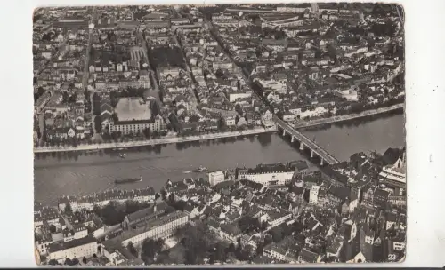 BF32919 Basel Schweiz Zentrum Kleinbasel Vorder-/Rückseite Bild