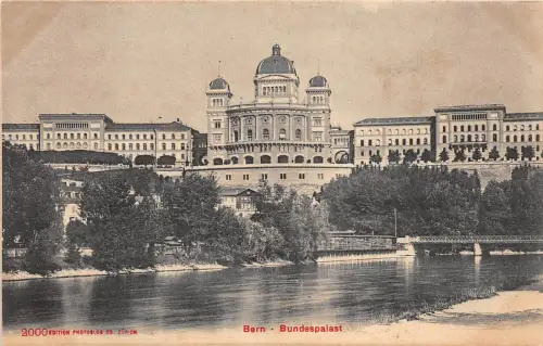 BF35357 bern bindespalast schweiz front/back scan