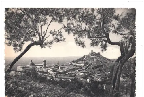 BR19111 Asissi Panorama parziale con la rocca medioevale italy