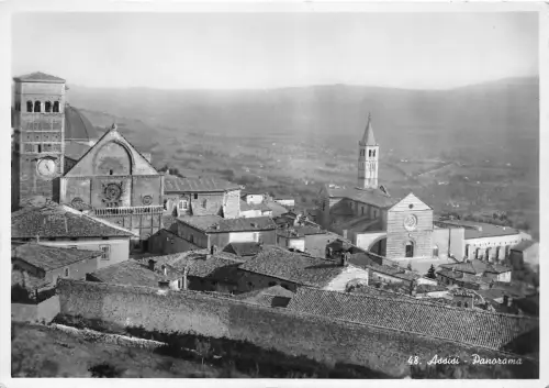 BR18709 Panorama Assisi Italien