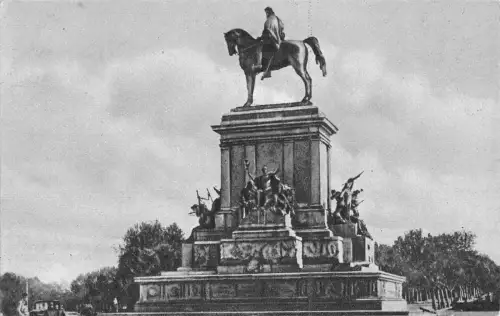 B98298 roma monumento a garibaldi italy