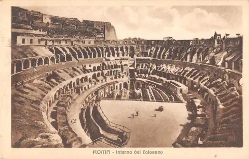 BG34589 interno del colosseo roma italy
