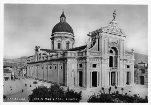 BR9107 Assisi Chiesa s maria Degli Angeli italy