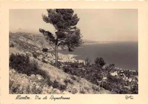 BR19360 Menon vu de roquebrune italy