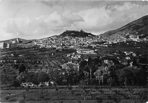 BR18073 Assisi Panorama Italien