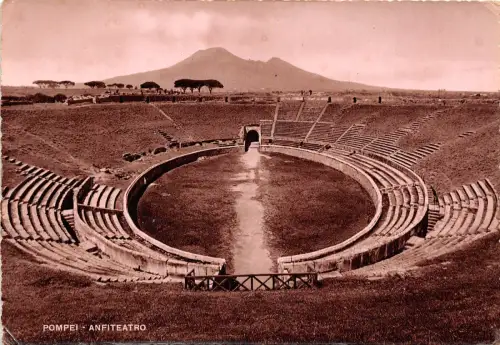 BR10043 Pompeji Das Amphitheater Italien