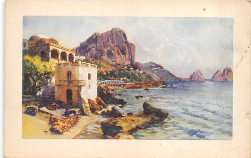 BR37111 Marina piccola e i Faragloni Capri italy