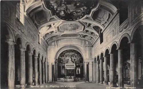 BR34191 Roma Italien interno di San Pietro