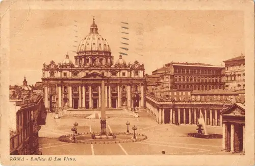 BR72404 roma basilica di san pietro italy