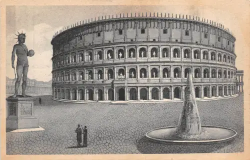 BR40668 Colosseo resrauranto Roma Italien