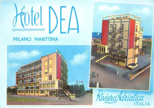 BG3210 hotel dea milano maritima riviera adriatica CPSM 15x9,5cm italy