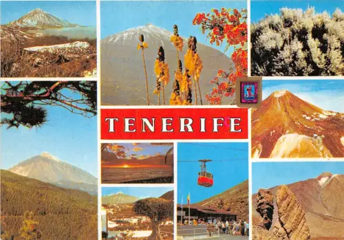 BG6295 Teneriffa Multi Views Seilbahn Spanien