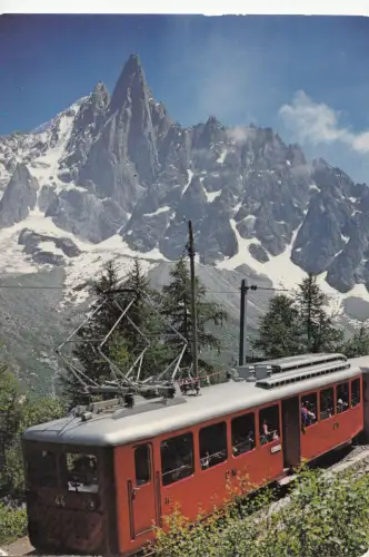 BF25349 chamonix mont blanc h s le train du montenvers france front/back image