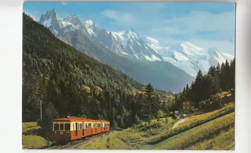 BF25480 chamonix mont blanc h s le petit train le payet france front/back image