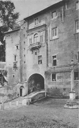 uk42505 paiazzo e loggetta dei borgia roma italy