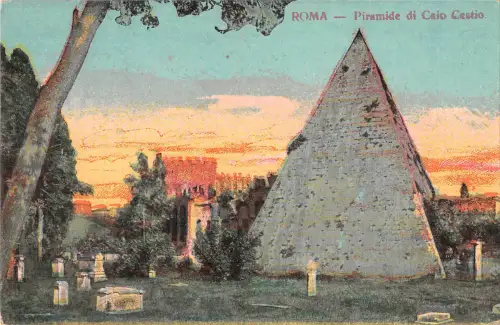 B106031 Italien Roma Piramide di Caio Cestio Pyramide