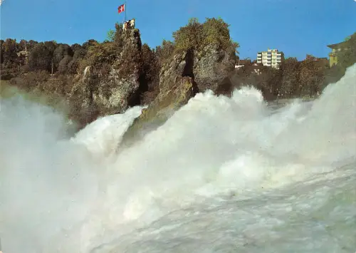 B109201 Schweiz Rheinfall bei Neuhausen Wasserfall Panorama