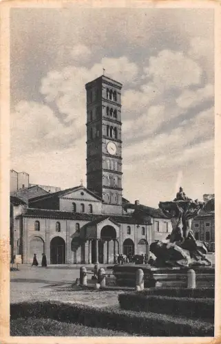 B104596 Italien Roma Santa Maria im Cosmedin Brunnen