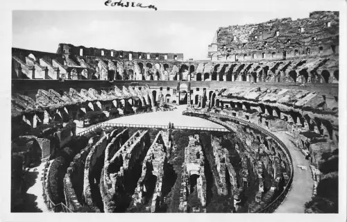 B104706 Italien Roma Il Colosseo Interno Coliseum