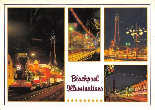 B103044 Blackpool Illuminations Train UK