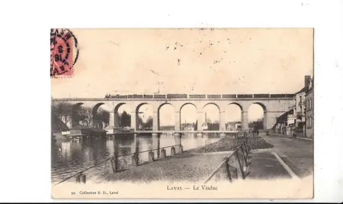 BF16328 Zug Laval Le Viaduc Frankreich Vorder-/Rückbild