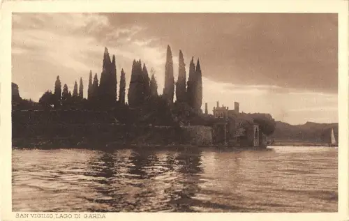 B107153 Italien St. Vigil Garda Panorama