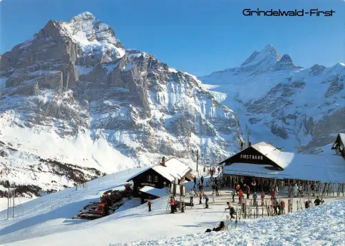 B108322 Schweiz Grindelwald Erstes Wetterhorn Schreckhorn Echtfoto UK