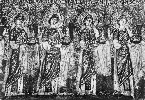 B106331 Italien Ravenna St Apollinare New Hight-Church The Virginis