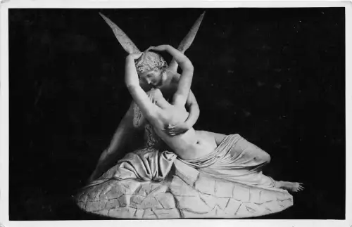 BF35485 lago di como villa carlotta amore e skulptur kunst italien front/back scan