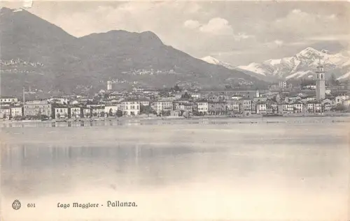 BF35519 lago maggiore pallanza italy front/back scan