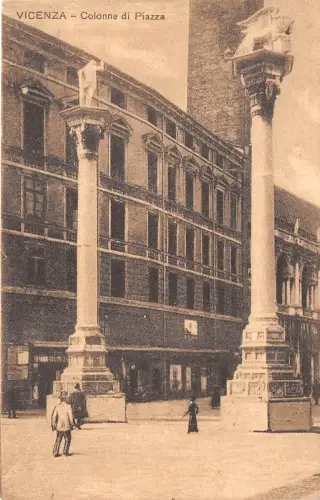 BF35462 colonne di piazza vicenza italy front/back scan