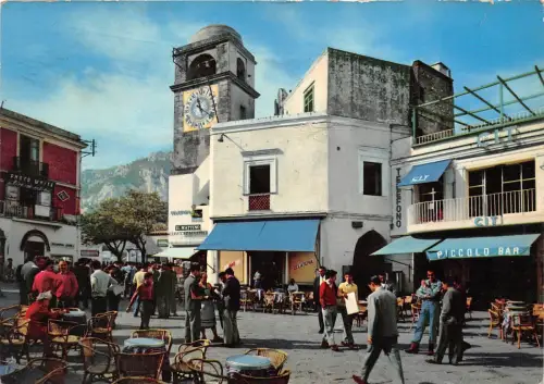 BR27954 Capri piazza umberto italy
