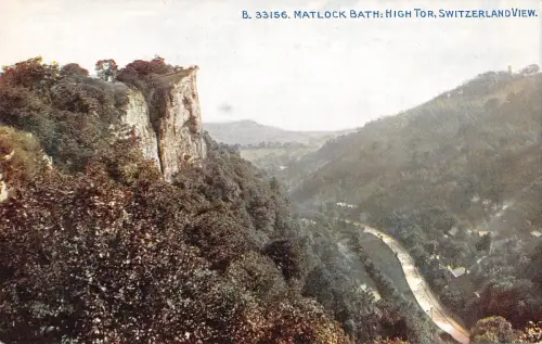 uk25320 matlock bath high tor switzerland view uk