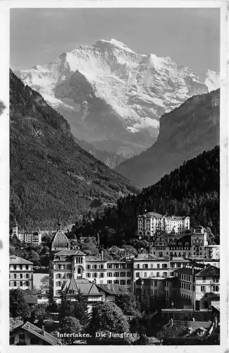 BF35599 interlaken die jungfrau switzerland front/back scan