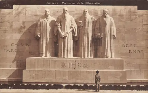 Br33178 Genfer Denkmal de la Reformation Schweiz