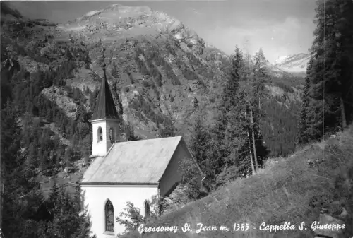 Lot117 cappella s giuseppe gressoney st jean castello echtfoto italien