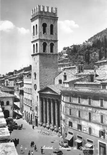 br108582 assisi tempio di minerva italy