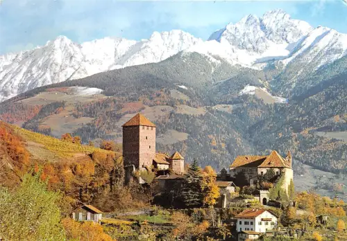 BG27956 schloss tirol bei meran meran italien