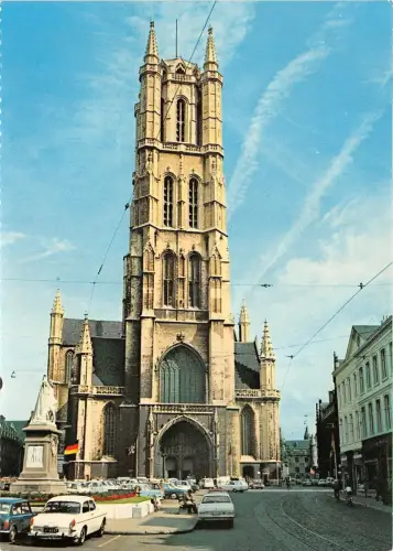 BG5206 Kathedrale St Bavon Gent Gand Car Voiture Belgien