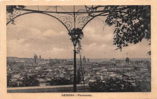 B39362 Genua Panorama Italien