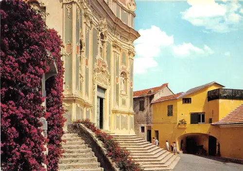 B54393 Cervo Ligurien Riviera dei Fiori St. Hohn der Täufer Kirche Italien