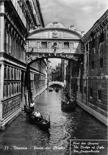 B43391 Venezia Ponte dei Sospiri Italien