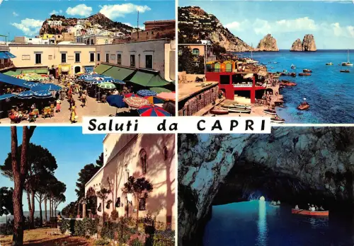 BG17839 saluti da capri italy
