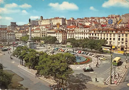 BT3133 Lisboa praca do Rossio car voiture Portugal