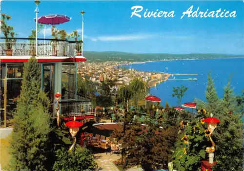 BG17673 riviera adriatica panorama da gabice monte italy