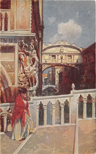 BR32803 Venezia Ponte dei Sospiri Italien