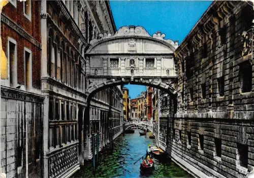 BG11409 venezia ponte dei sospiri Eckschnitt Italien